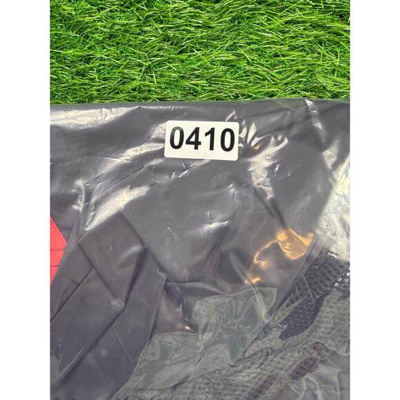 NBA Houston Rockets Windbreaker Jacket Mens S Red Black Gray Hooded Zip Up Sport - Picture 10 of 10